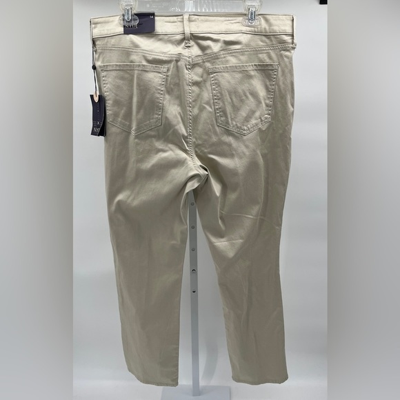 NYDJ Sheri Slim in Feather- Size 14 NWT - Picture 4 of 13